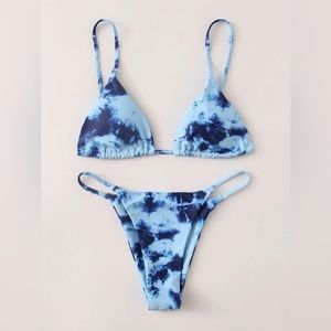 Tie dye bikini